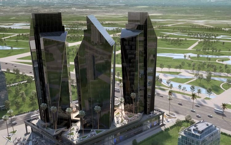 محل تجاري مميز في اوبسايدر تاور – استثمارك الأمثل في قلب العاصمة الإدارية